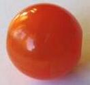 Marble mother-of-bead effect bead -8 mm – orange