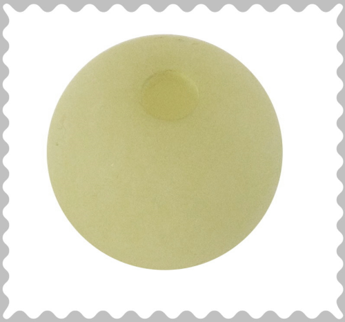 Polarisbead light-khaki 16 mm – Large hole