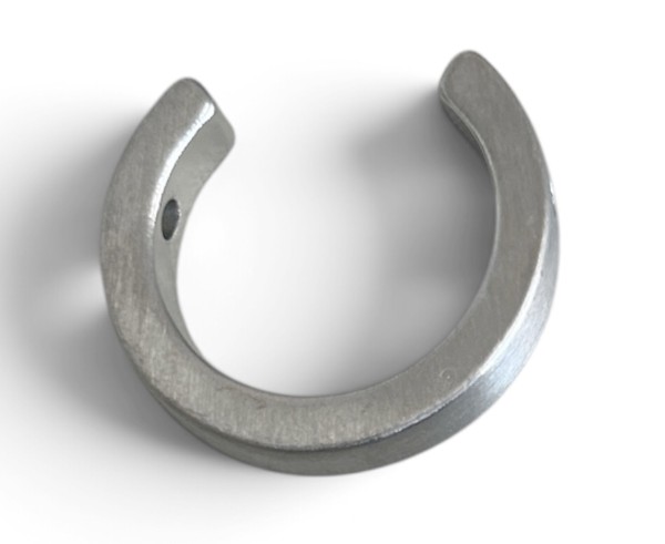 Creative Pendant - Large Horseshoe - 30 mm - Color: antique silver