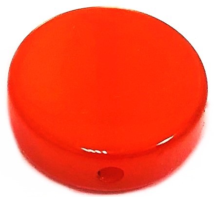Polaris Coin 12mm orange - glänzend