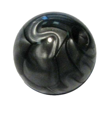Marble mother-of-bead effect bead 14 mm – stone grey