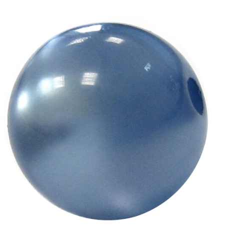 Polaris bead 10 mm montana glossy – small hole