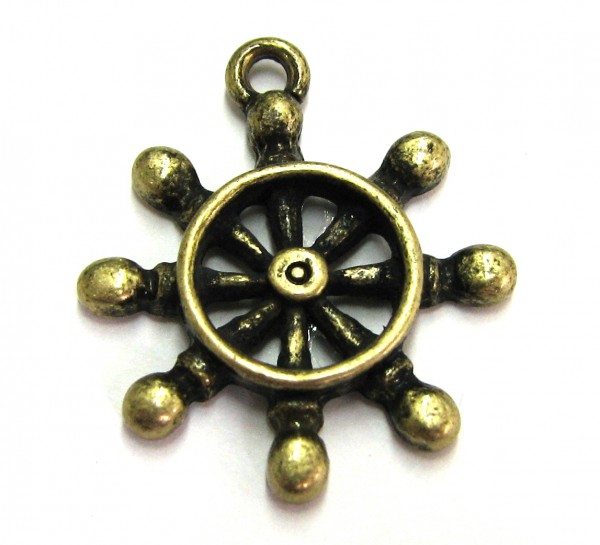 Steering spacer -22 mm – Pendant antique bronze