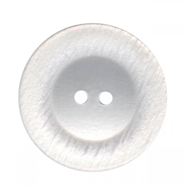 Button 20 mm – satin – white