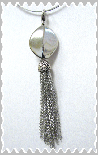 Charms - Anhänger 10cm - Farbe: platin