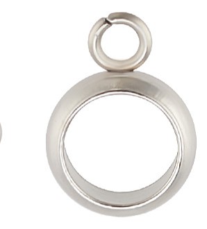 Y-Verbinder - 10x7mm - Loch 5mm - Edelstahl