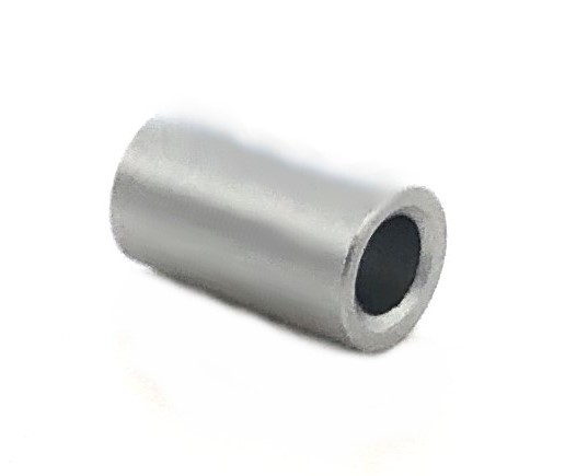 Aluminium Röhre eloxiert 10x6mm - elox silber