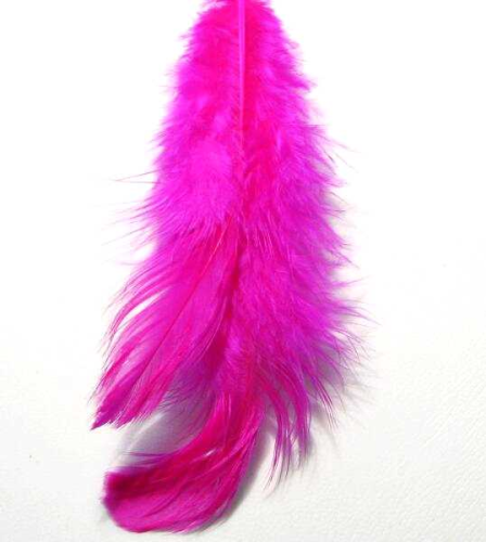Feathers in pink – 6 pieces