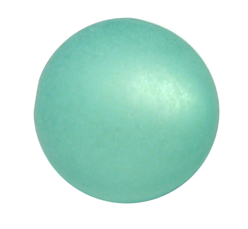 Polaris bead 6 mm mint – small hole