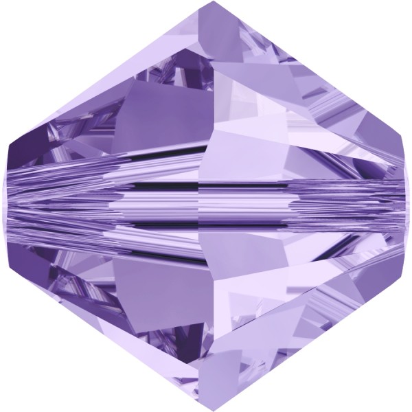 Swarovski Crystal 5328 Xilion Bicone Bead 4mm --- 10 Stück - Tanzanite