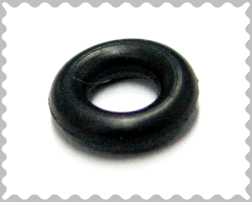 Rubber ring – Spacer – Spacer – 7x2 mm – black