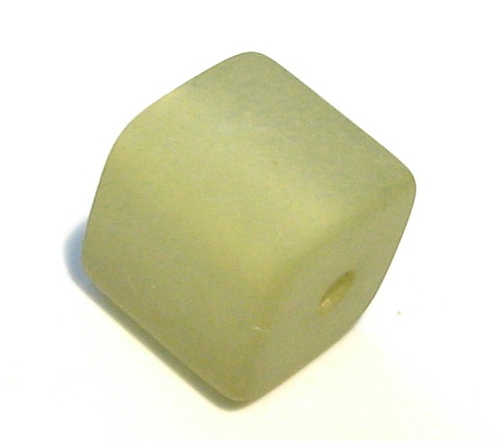 Polaris cube 6 mm light khaki – small hole
