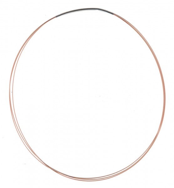 Necklace 3-row – plug-in closure – rose gold – different lengths