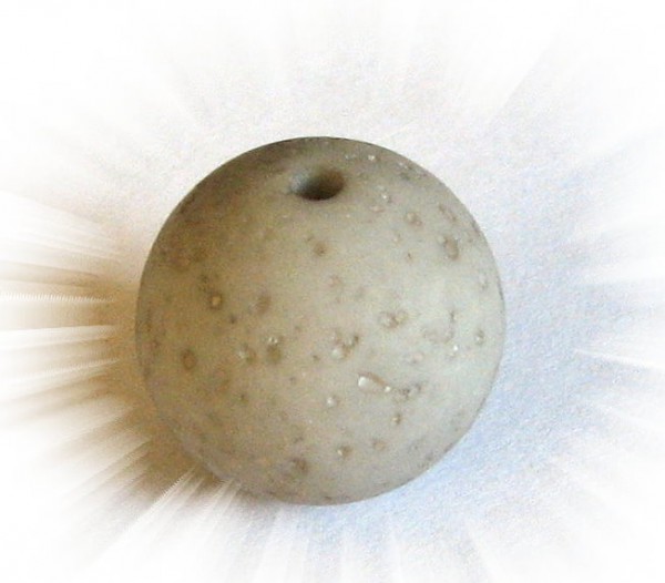 Polaris Gala sweet bead 14 mm grey – small hole