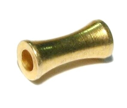 Röhre 11x5mm vergoldet