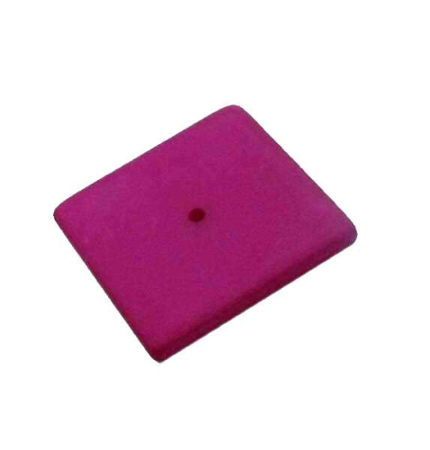 Polaris disc 22 mm – angular – blackberry