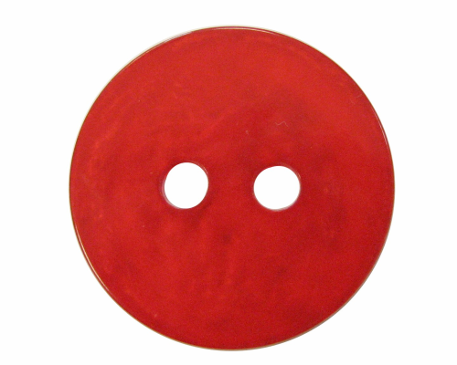 Knopf 34mm - rot-transparent marmoriert