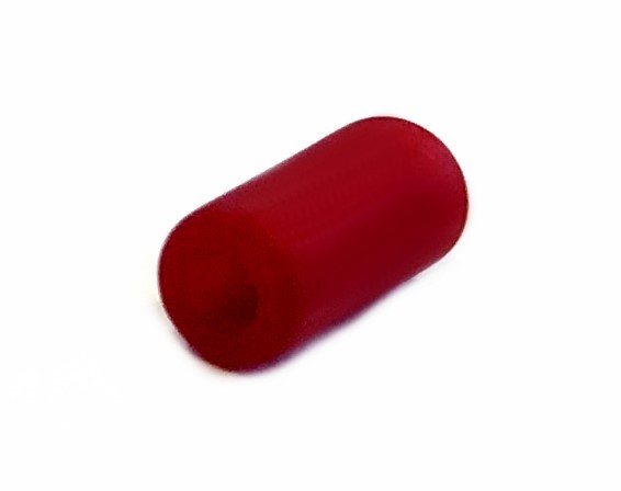 Polaris tube 8x4 mm – ruby