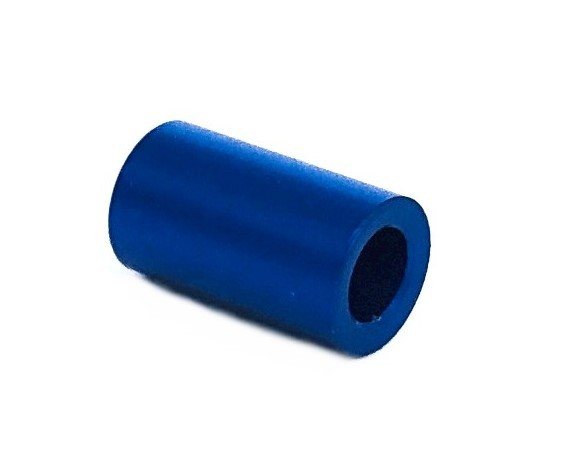 Aluminium tube anodised 10x6 mm – anodised blue