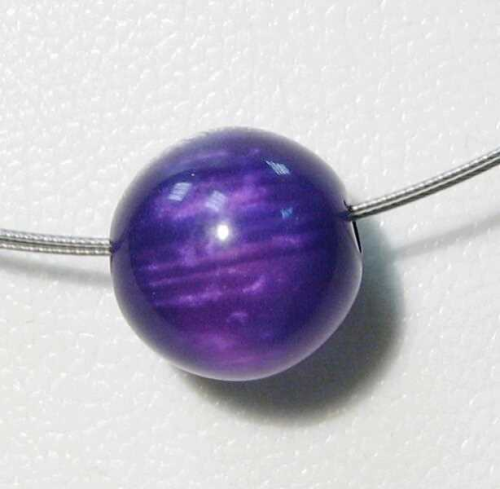 Ilumibead 8 mm – dark purple