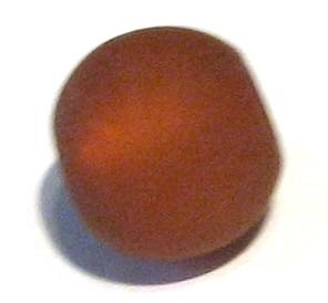 Polarisbead rust brown 10 mm – Large hole