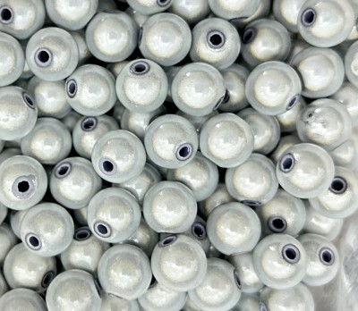 Miracle Beads weiss - Perlen 10mm - 50 Gramm ca. 90 Stück