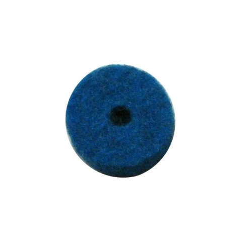 Felt disc dark turquoise – 10x5mm