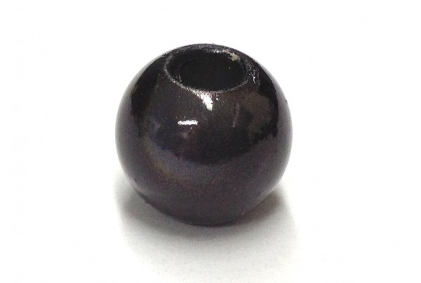 Miracle Beads Perlen 12mm - Großloch - schwarz