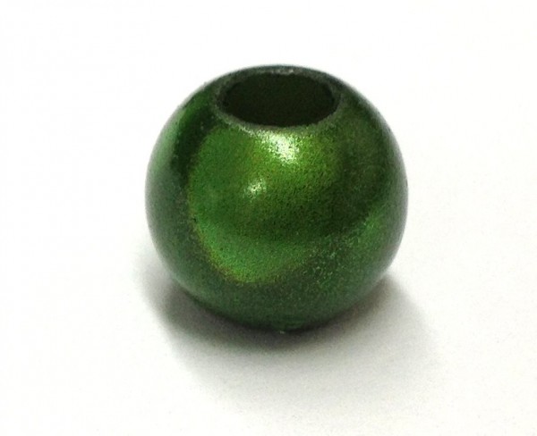 Miracle Beads Perlen 12mm - Großloch - grün