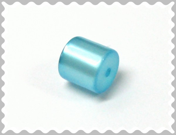 Polaris tube 10x10 mm – bright turquoise glossy