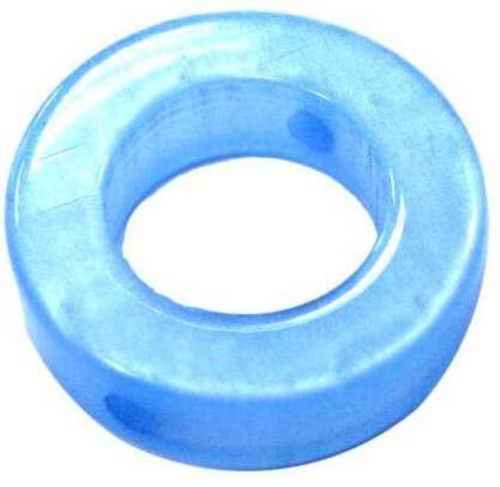 Polaris Kreis - 35mm - himmelblau glänzend