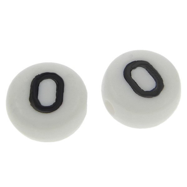 Number bead 0-7x4 mm – 1 pcs.