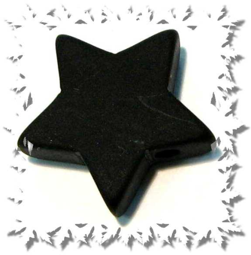 Polaris combi star black, 17 mm, matte