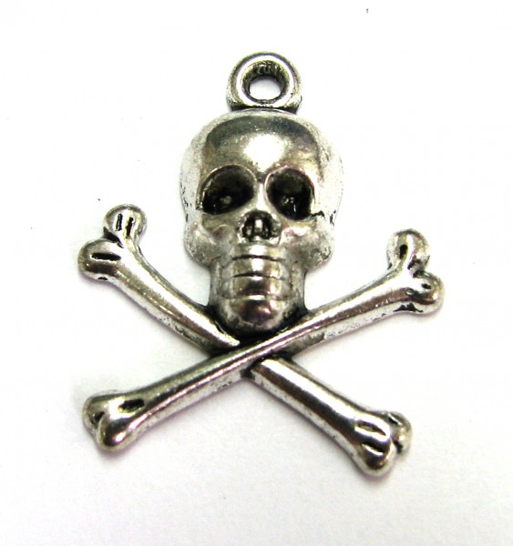 Skull 24 mm – Pendant antique silver