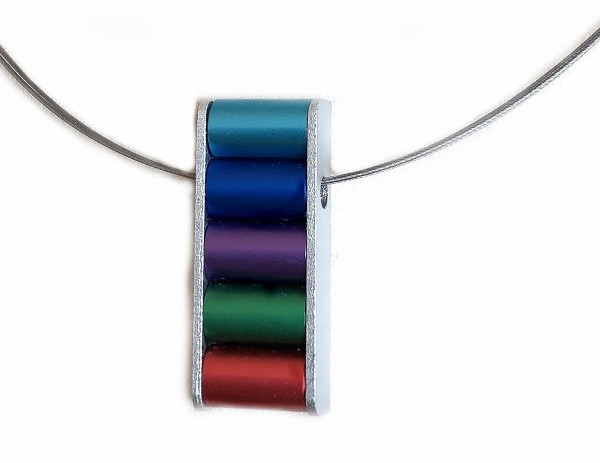 Aluminum - pendant 3cm - orderable in different colors