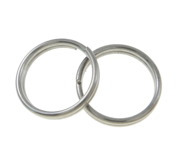 Jump ring – stainless steel – 12x1 mm – 1 pcs.