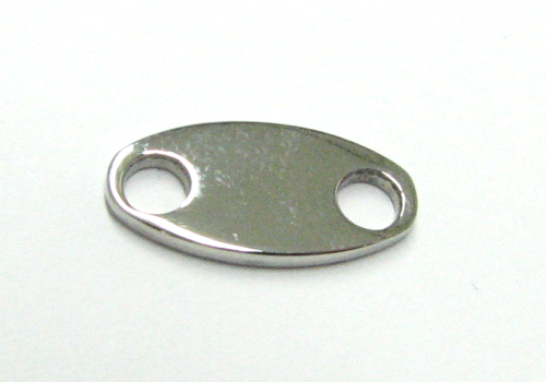 Jewelry connector/closure – stainless steel 12x6mm