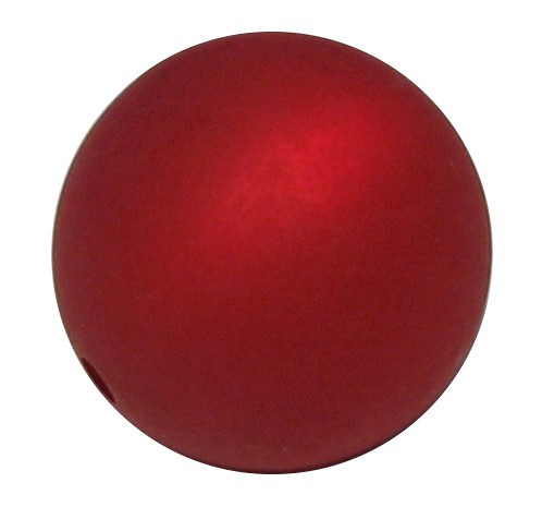 Polaris bead 20 mm ruby – small hole