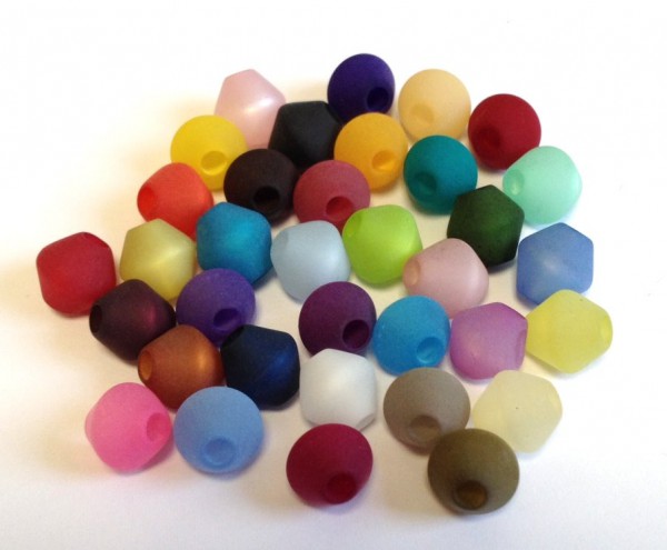 Polaris double cone 8 mm – 35 pieces in different colors