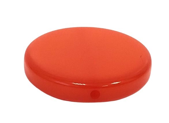 Polaris Coin 20 mm orange glossy