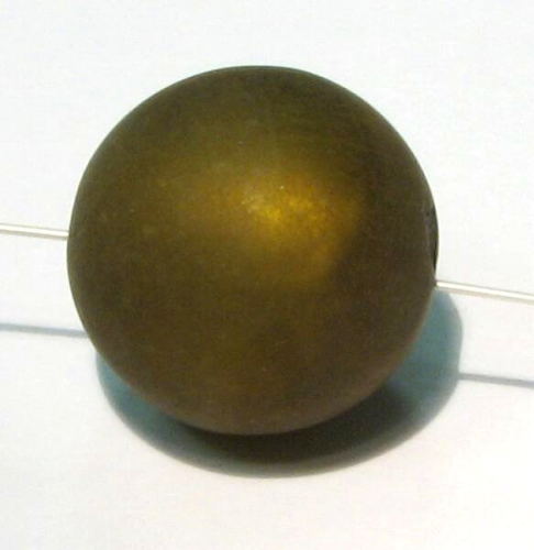 Polaris bead 4 mm olive – small hole