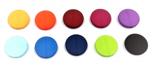 Polaris Coins 20 mm – 10 pieces in different colors