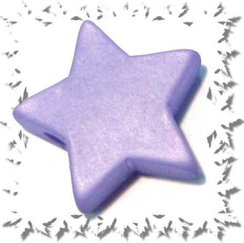Polaris-star-light-purple, 17 mm, matte