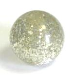 Fine glitter bead 16 mm – champagne