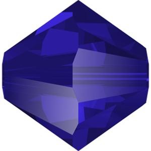 Swarovski Crystal 5328 Xilion Bicone Bead 4mm --- 10 Stück - Majestic Blue