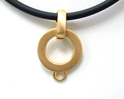 Creative pendant -Charmsträger- gilded