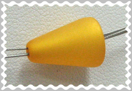 Polaris cone 14x10 mm – saffron