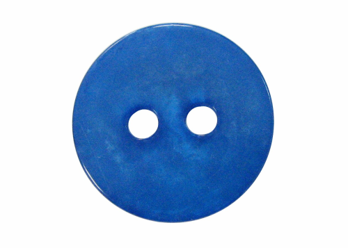 Button 25 mm – blue-transparent mamorated