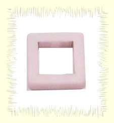 Polaris-Kreativ -Quadrat- 20mm - rosa matt