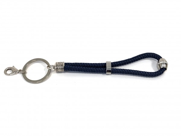 Stainless steel keyring – available in various colours